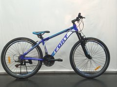 Велосипед гірський Fort 26" Iron Heart MTB рама 15" синiй - бiлий