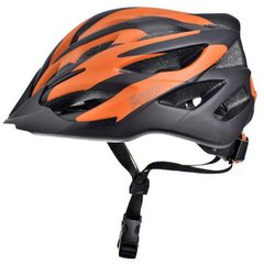 Шолом велосипедний ProX Thumb чорний/помаранчевий L (A-KO-0122)