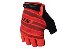 Рукавички з короткими пальцями KLS Factor 022 червоний M