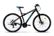 Велосипед VNC 2023' 27,5" MontRider S4, V1S4-2743-BC, M/17"/43см (0004), black (shiny)/cyan (shiny)