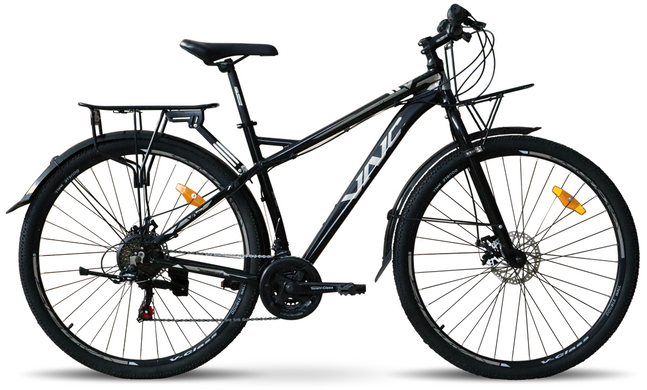 Велосипед VNC 2025' 27,5" Expance A2 Lite, V2A2L-2743-BW, 43см (1520), black (shiny)/white (shiny)