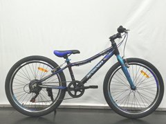 Велосипед Sparto 24" Polo VB рама 12" чорно- синiй