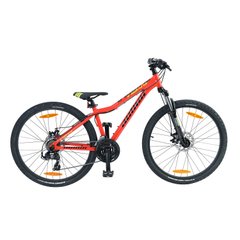 Велосипед AUTHOR (2023-24) A-Matrix 26" D II, рама 13,5", колір-червоний // чорний