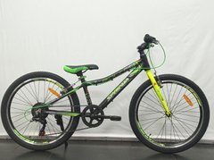 Велосипед Sparto 24" Polo VB рама 12" чорно-зелено-жовтий