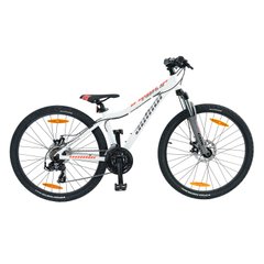 Велосипед AUTHOR (2023-24) A-Matrix 26" D II, рама 13,5", колір-білий // сірий