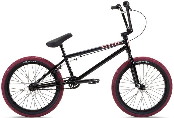 Велосипед 20" Stolen CASINO XL 21.00" 2021 BLACK & BLOOD RED