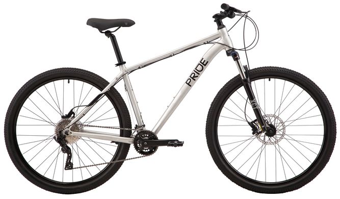 Велосипед 29" Pride MARVEL 9.3 рама - L 2023 серый (тормоза SRAM, задний переключатель и манетка - MICROSHIFT)