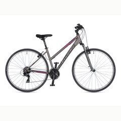 Велосипед AUTHOR (2023-24) Linea 28", рама 19", колір-сріблястий (рожевий) // сріблястий