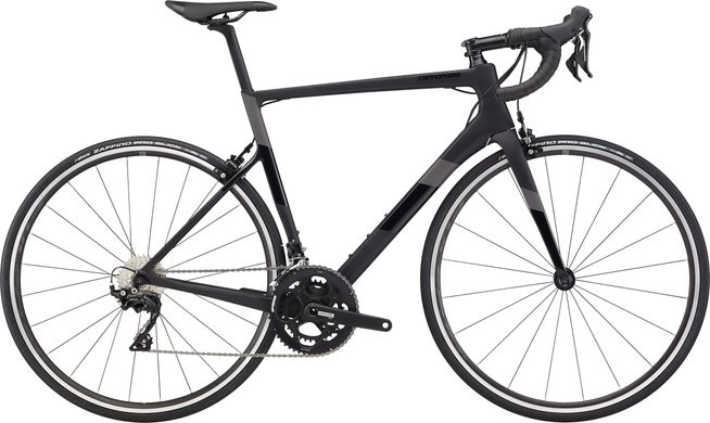 Велосипед 28" Cannondale SUPERSIX Carbon 105 рама - 48см 2021 BBQ, чёрный
