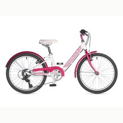 Велосипед AUTHOR (2023-24) Melody 20", рама 10", колір-білий // рожевий