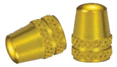 Ковпачок Alligator для ніпелів Schrader AV золотистий, комлект 2 шт.