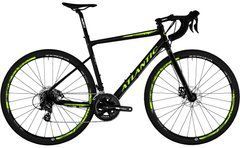Велосипед Atlantic 2025' 28" Kreston NX, A53NX-2857-BL, XXL/22"/57см (2350), black (shiny)/lime (shiny)