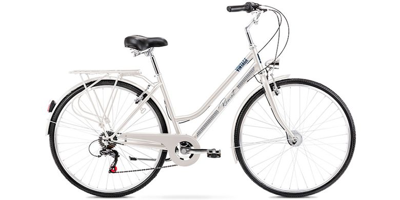 Велосипед Romet Vintage D белый 20 L