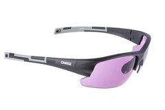 Окуляри ONRIDE Lead 30 матово чорні з лінзами HD purple (19%)