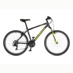 Велосипед AUTHOR (2023-24) Outset 26", рама 15", колір-сірий // неоново жовтий