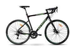 Велосипед Atlantic 2023' 28" Xenon NX, A51NX-2849-BL, L/19"/49см (2244), black (shiny)/lime (shiny)