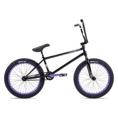 Велосипед 20" Stolen SINNER FC XLT RHD 21.00" 2021 BLACK W/ VIOLET, Черный