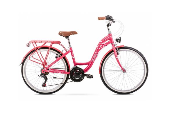 Велосипед ROMET 20 Panda 1.0 рожевий 13s