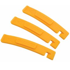 Бортіровочні лопатки Author AHT-07 жовті, пластик, набір із 3 шт