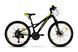Велосипед Atlantic 2025' 24" Fusion NX, A1NX-2430-GL, XXS/12"/30см (1247), grey (shiny)/lime (shiny)
