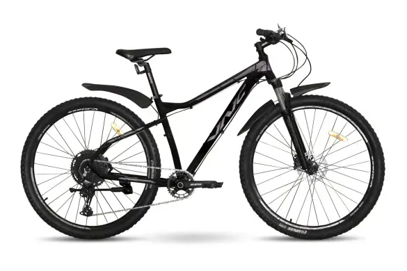 Велосипед VNC 2023' 29" MontRider A11, V1A11-2947-BG, 47см (0417), black (shiny)/grey (matt)