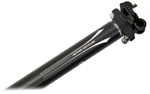 Підсідельний штир Author ACO-SP07 X8 d.27,2mm/ l.400mm, колір чорний