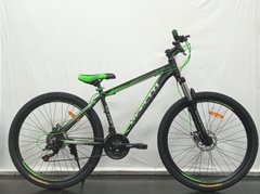 Велосипед гірський Benetti 27,5" Swift DD рама 17" чорно-зелений