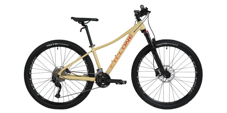 Велосипед CYCLONE 27,5” LLX 14” желтый