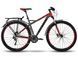 Велосипед Atlantic 2022' 27,5" Proton NX, A2NX-2743-GR, M/17"/43см (1674), grey (shiny)/red (shiny)