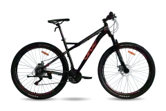 Велосипед VNC 2022' 26" MontRider A2, V1A2-2644-BR, 44см (8564), black (shiny)/red (matt)