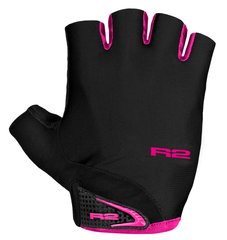 Рукавички R2 Riley колір чорний, рожевий розмір S
