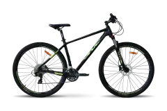 Велосипед VNC 2023' 29" FastRider C5, V1C5-2943-BL, 43см (0486), black (shiny)/lime (shiny)