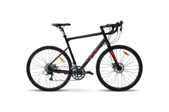 Велосипед VNC 2023' 28" TimeRacer A9 CSE11 Empire 11sp, V53A9CSE11-2852-BG, 20,5"/52см (4449), black (shiny)/grey (shiny)