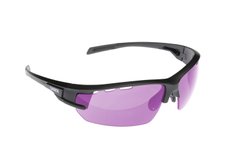 Окуляри ONRIDE Leader 40 матово чорні з лінзами HD purple (19%)
