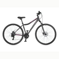 Велосипед AUTHOR (2023-24) Horizon ASL 28", рама 17", колір-сірий (рожевий) // сірий