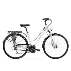 Велосипед ROMET Gazela 4 біло- чорний 20 L