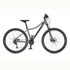 Велосипед AUTHOR (2023-24) Spirit ASL 27,5", рама 16", колір-сріблястий (чорно-рожевий) // сріблястий