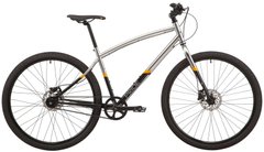 Велосипед 28" Pride ROCKSTEADY 8.3 рама - L 2023 черно-серый