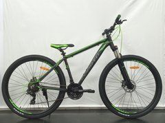 Велосипед горный Sparto 29" Argos DD рама 18" чорно-зелений