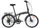 Велосипед VNC 2023' 24" HighWay A5, V8A5-2438-BB, 38см (1780), black (shiny)/blue (matt)