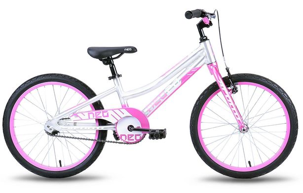 Велосипед 20" Apollo NEO girls рожевий/білий