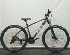 Велосипед горный Sparto 29" Space DD Hydraulic рама 18" чорно-червоний