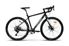 Велосипед VNC 2023' 28" PrimeRacer A10, V51A10-2849-BW, 19,5"/49см (1964), black (shiny)/white (matt)