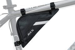 Сумка на раму KLS Triangle ECO (1 л) чорний