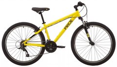 Велосипед 26" Pride MARVEL 6.1 рама - S 2023 желтый (задний и передний переключатели и манетка - MICROSHIFT)