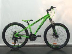Велосипед горный Sparto 26" Acute DD рама 13" зелено-чорний
