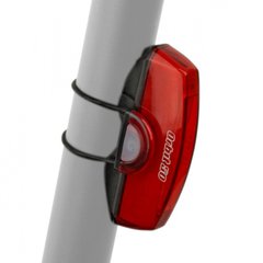 Ліхтар стоп задній Author A-Orbit USB COBLed 50 lm, чорний з червоним рефлектором