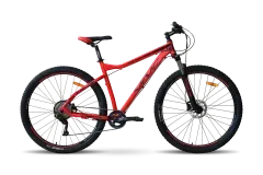 Велосипед VNC 2023' 29" MontRider A9 ST, V1A9ST-2951-RB, 51см (4422), red (shiny)/black (matt)