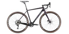 Велосипед CYCLONE 700c-CGX-carbon 52cm ЧЕРН/ФИОЛ