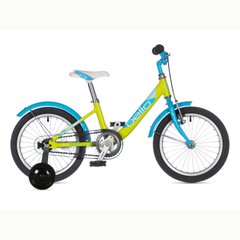 Велосипед AUTHOR (2023-24) Bello II 16", рама 9", колір-салатовий // блакитний